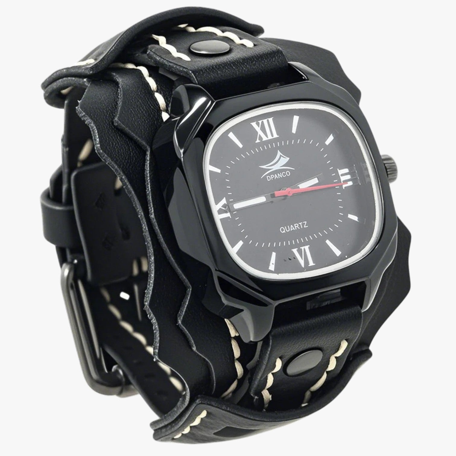 Averon herenhorloge – modern vierkant horloge met roestvrijstalen kast, nauwkeurig uurwerk en stijlvolle uitstraling voor elke gelegenheid