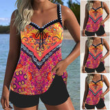 Dames Tanktop met Spaghettibandjes en Strikdetail