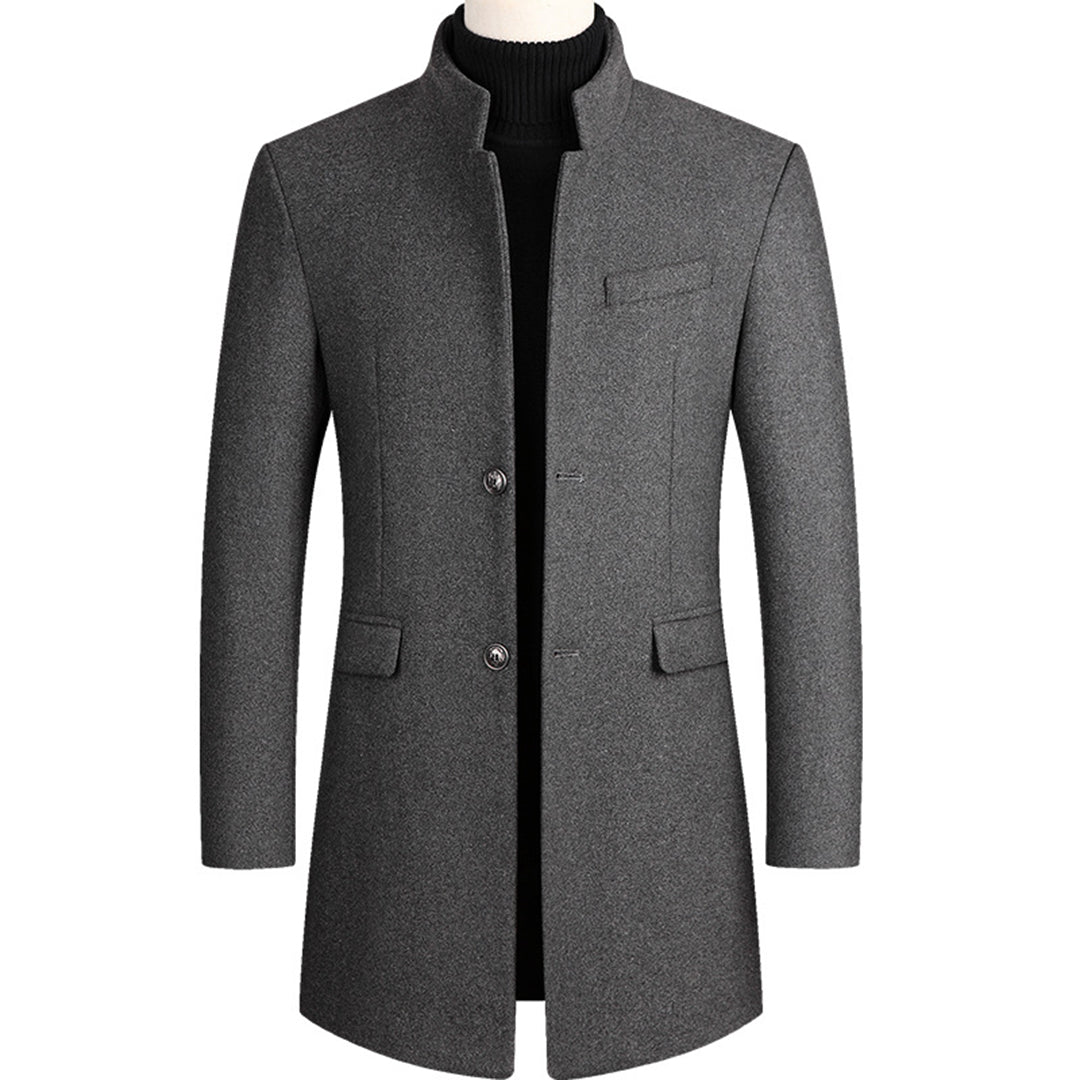 Christian – Stijlvolle Overjas Regular Fit voor Heren – Elegante en tijdloze overjas in regular fit, perfect voor elke gelegenheid. Gemaakt van hoogwaardige stoffen voor een klassieke uitstraling en optimaal comfort tijdens koudere dagen. Ideaal voor zowel casual als formele looks.