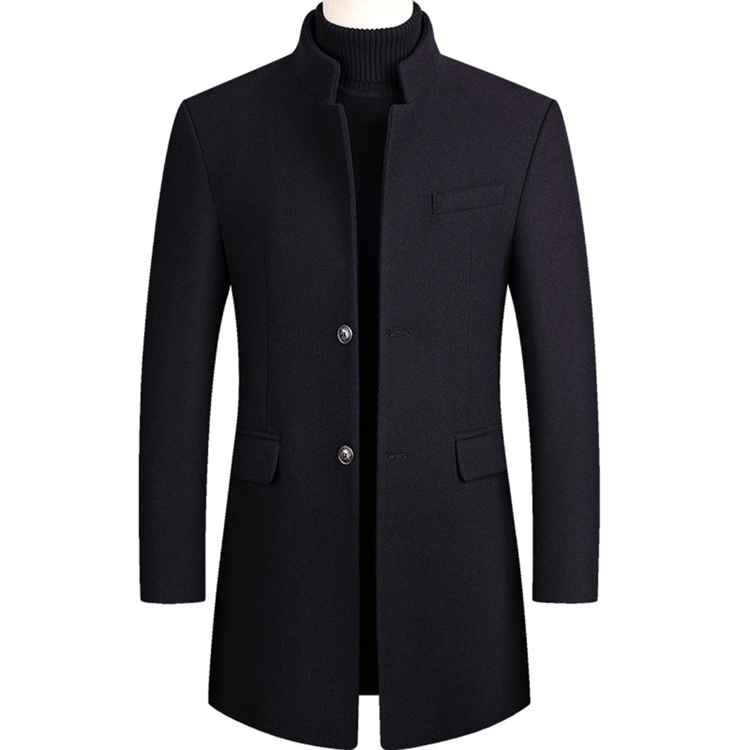 Christian – Stijlvolle Overjas Regular Fit voor Heren – Elegante en tijdloze overjas in regular fit, perfect voor elke gelegenheid. Gemaakt van hoogwaardige stoffen voor een klassieke uitstraling en optimaal comfort tijdens koudere dagen. Ideaal voor zowel casual als formele looks.