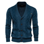 Heren cardigan – stijlvol en tijdloos met knoopsluiting. Perfect voor een klassieke, comfortabele look in elke garderobe.