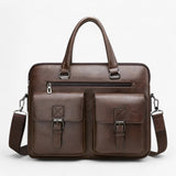 Nexa business tas voor heren – stijlvolle en functionele laptoptas van hoogwaardig leer met ruime indeling en moderne uitstraling voor werk en reizen.