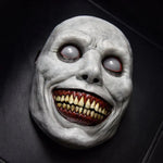 Halloween spookmasker – enge Ghost Face voor volwassenen en tieners, volledig gezichtsmasker van lichtgewicht materiaal, perfect voor Halloween, verkleedfeesten en cosplay.