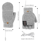 HeatGlove USB verwarmde winterhandschoenen – comfortabele en warme handschoenen met verstelbare temperatuur, ideaal voor koude dagen en outdoor activiteiten.