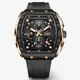 AeroFit sporthorloge voor heren – modern en waterbestendig design met fitness-tracker, hartslagmeter en comfortabele siliconen band voor actieve mannen.