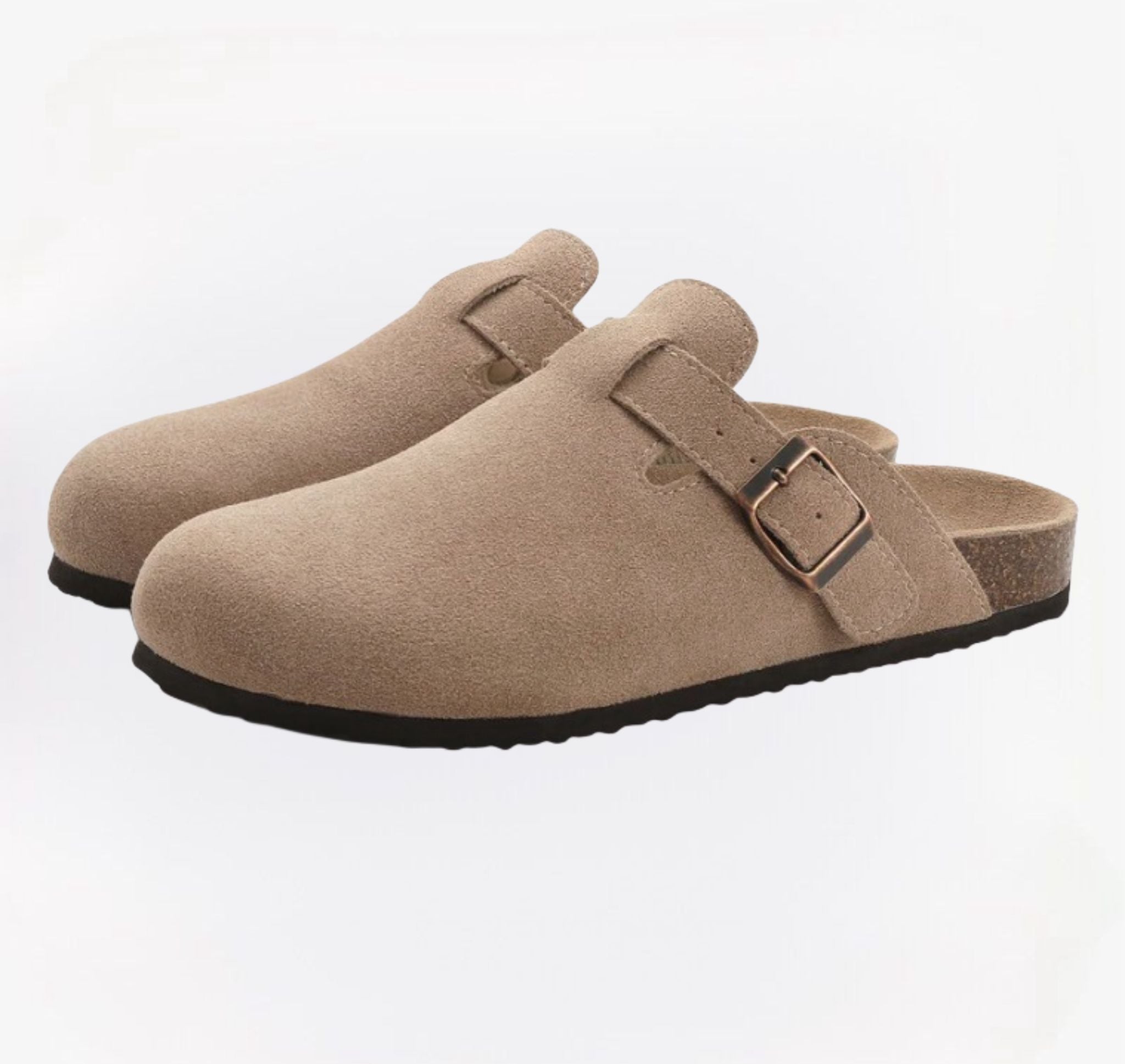 CityStride suède sandalen voor dames – comfortabele en stijlvolle zomersandalen met zachte voetbedden, perfect voor dagelijks gebruik en warme dagen.