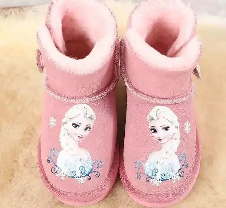 SnowPrincess warme meisjes snowboots met antislipzool – comfortabele en veilige laarzen voor koude en besneeuwde winterdagen.