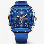 AeroFit sporthorloge voor heren – modern en waterbestendig design met fitness-tracker, hartslagmeter en comfortabele siliconen band voor actieve mannen.