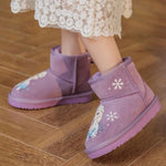SnowPrincess warme meisjes snowboots met antislipzool – comfortabele en veilige laarzen voor koude en besneeuwde winterdagen.