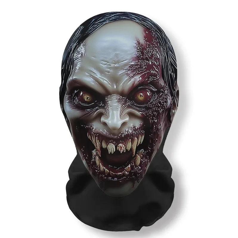 Halloween Ghost Face & skelet masker – volledig gezichtsmasker van ademend materiaal, geschikt voor Halloween, cosplay en verkleedfeesten, lichtgewicht en comfortabel.