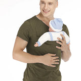 Unisex Tanktop met Geïntegreerde Babydragerzak