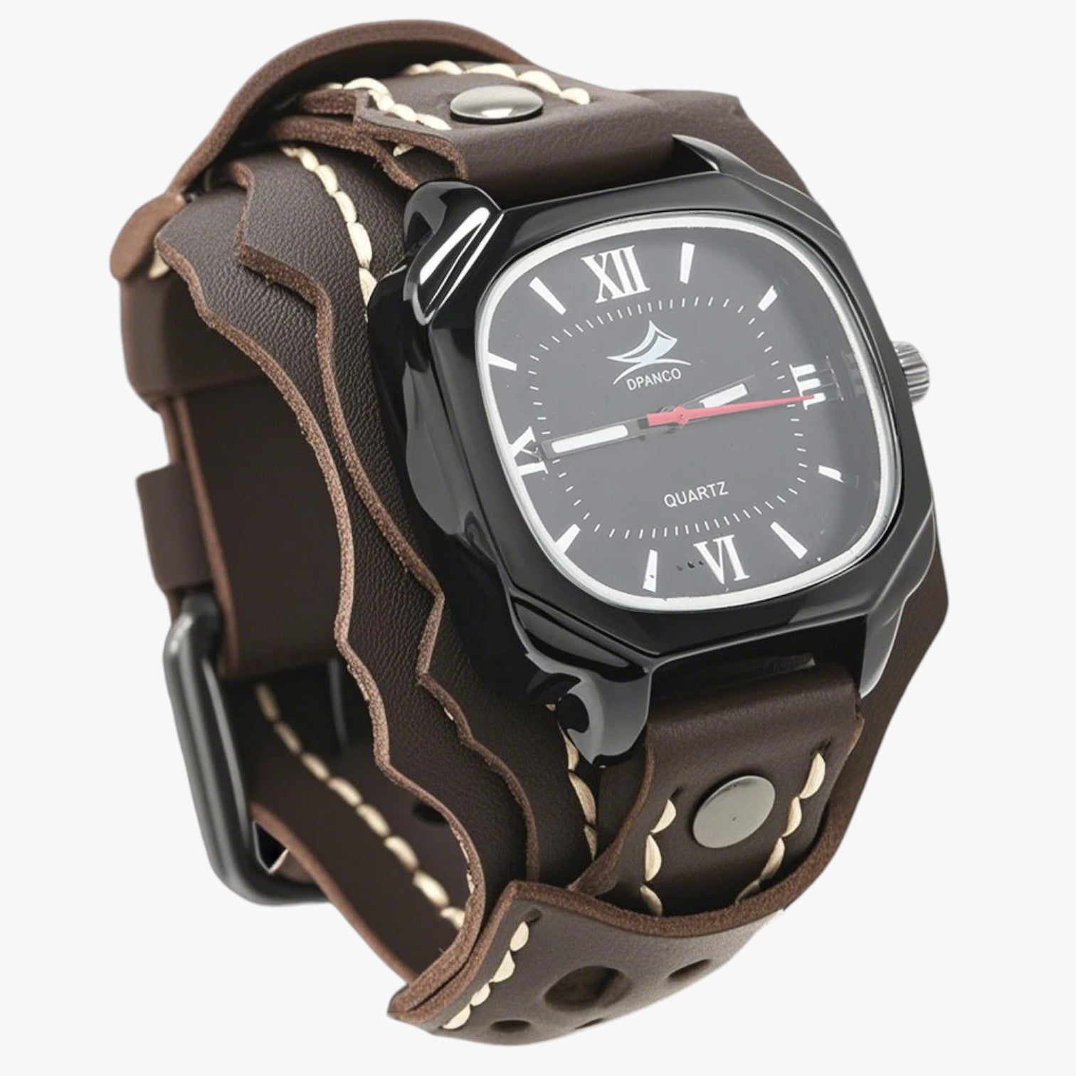 Averon herenhorloge – modern vierkant horloge met roestvrijstalen kast, nauwkeurig uurwerk en stijlvolle uitstraling voor elke gelegenheid