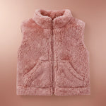LittleComfy kinder vest met verdikte fleecevoering – warme, zachte stof, comfortabele pasvorm en perfect voor knusse en actieve dagen.