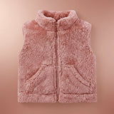 LittleComfy kinder vest met verdikte fleecevoering – warme, zachte stof, comfortabele pasvorm en perfect voor knusse en actieve dagen.