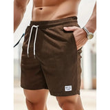 Heren Shorts met Trekkoord en Elastische Taille