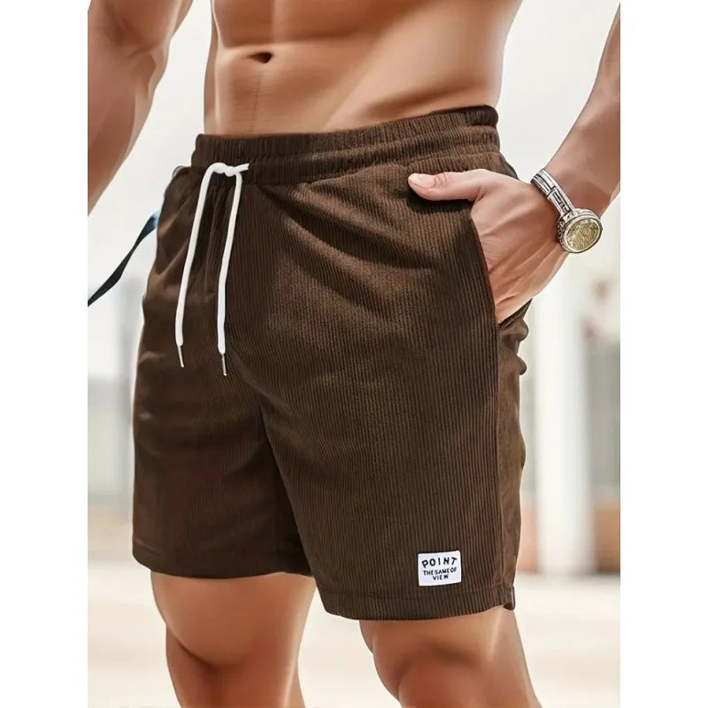 Heren Shorts met Trekkoord en Elastische Taille