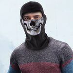 Halloween spookmasker – enge Ghost Face voor volwassenen en tieners, volledig gezichtsmasker van lichtgewicht materiaal, perfect voor Halloween, verkleedfeesten en cosplay.