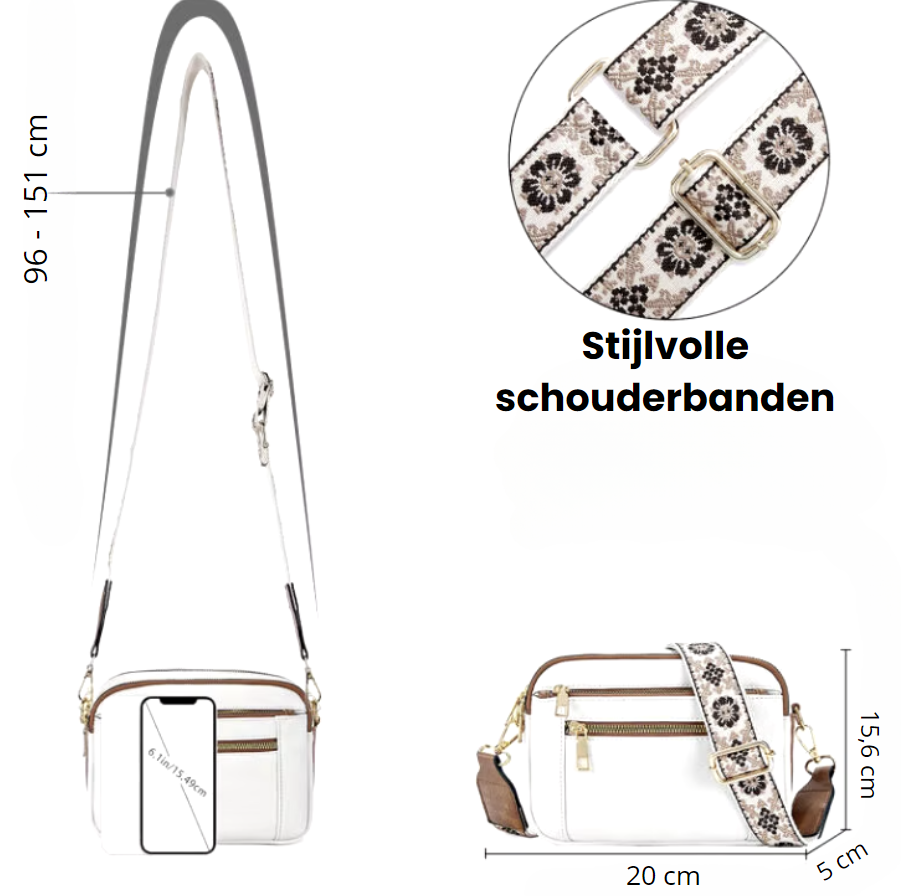 Handgemaakte leren handtas – tijdloze luxe met verfijnde afwerking. Duurzaam, stijlvol en perfect voor elke gelegenheid. Nu met 50% korting!