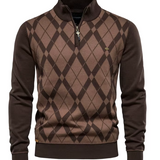 Stijlvolle half-zip herentrui – voor ultiem comfort en een klassevolle uitstraling. Ideaal voor een verfijnde look in zowel casual als formele setting.