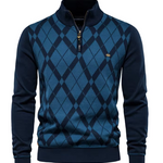 Stijlvolle half-zip herentrui – voor ultiem comfort en een klassevolle uitstraling. Ideaal voor een verfijnde look in zowel casual als formele setting.