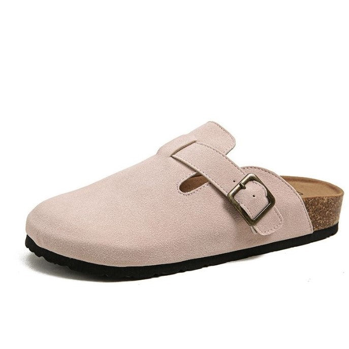 Livia leren Boston-sandalen voor dames – stijlvolle en comfortabele sandalen van hoogwaardig leer, perfecte pasvorm voor dagelijks gebruik en zomerse outfits.