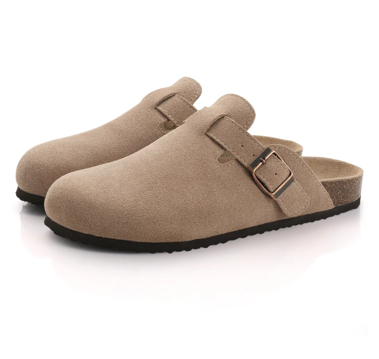 CityStride suède sandalen voor dames – comfortabele en stijlvolle zomersandalen met zachte voetbedden, perfect voor dagelijks gebruik en warme dagen.