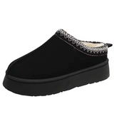 Tess suède damespantoffels – zachte, comfortabele en warme pantoffels met stijlvolle afwerking, ideaal voor relaxte dagen thuis.