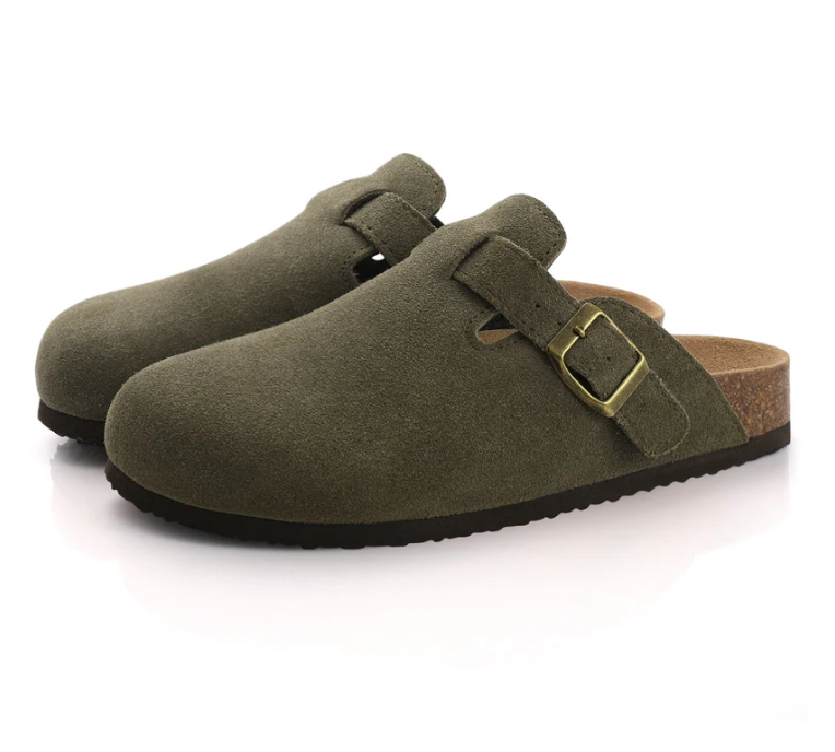 CityStride suède sandalen voor dames – comfortabele en stijlvolle zomersandalen met zachte voetbedden, perfect voor dagelijks gebruik en warme dagen.