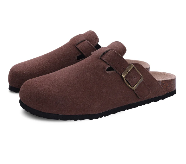 CityStride suède sandalen voor dames – comfortabele en stijlvolle zomersandalen met zachte voetbedden, perfect voor dagelijks gebruik en warme dagen.