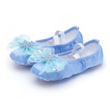 TinyBallet zachte ballerina schoentjes voor meisjes – comfortabele en flexibele schoenen, perfect voor danslessen of speelse activiteiten thuis.