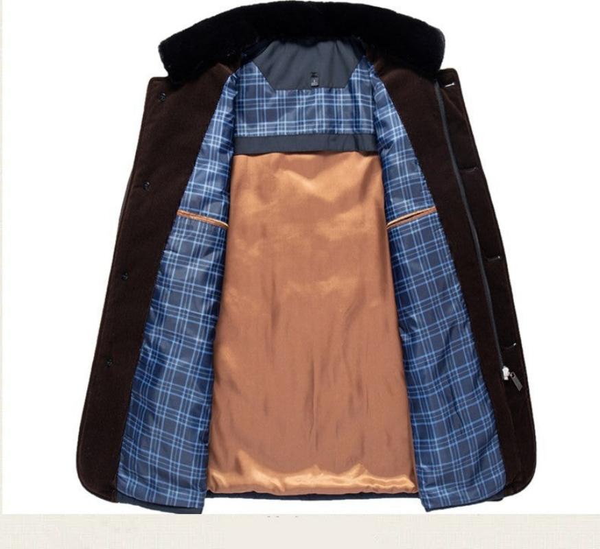 Ardin herenjas met klassieke kraag – stijlvolle jas van hoogwaardig materiaal met comfortabele pasvorm, tijdloos design en perfecte keuze voor werk of casual gelegenheden.