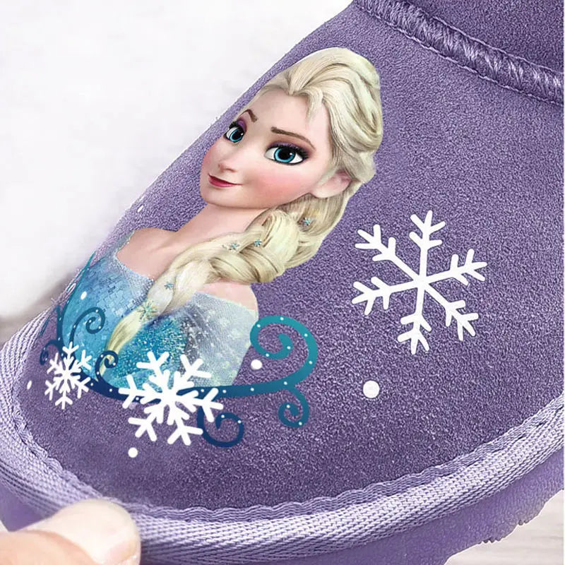 SnowPrincess warme meisjes snowboots met antislipzool – comfortabele en veilige laarzen voor koude en besneeuwde winterdagen.