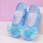 TinyBallet zachte ballerina schoentjes voor meisjes – comfortabele en flexibele schoenen, perfect voor danslessen of speelse activiteiten thuis.