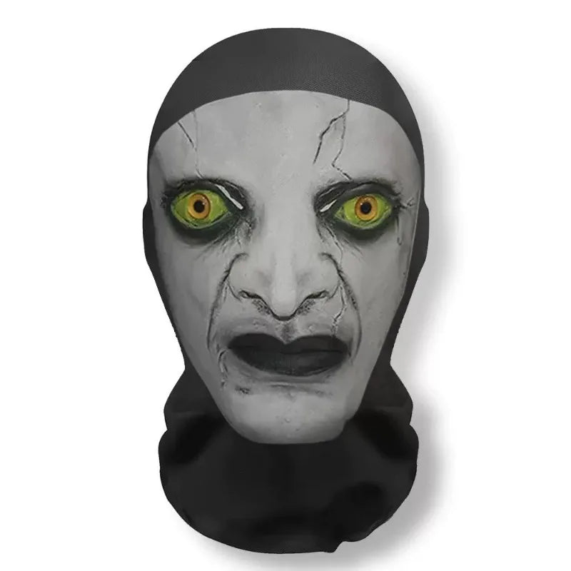 Halloween Ghost Face & skelet masker – volledig gezichtsmasker van ademend materiaal, geschikt voor Halloween, cosplay en verkleedfeesten, lichtgewicht en comfortabel.