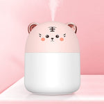 KnuffelBear baby luchtbevochtiger in schattige beervorm – stille en veilige humidifier die zorgen voor een gezonde luchtvochtigheid in de babykamer.