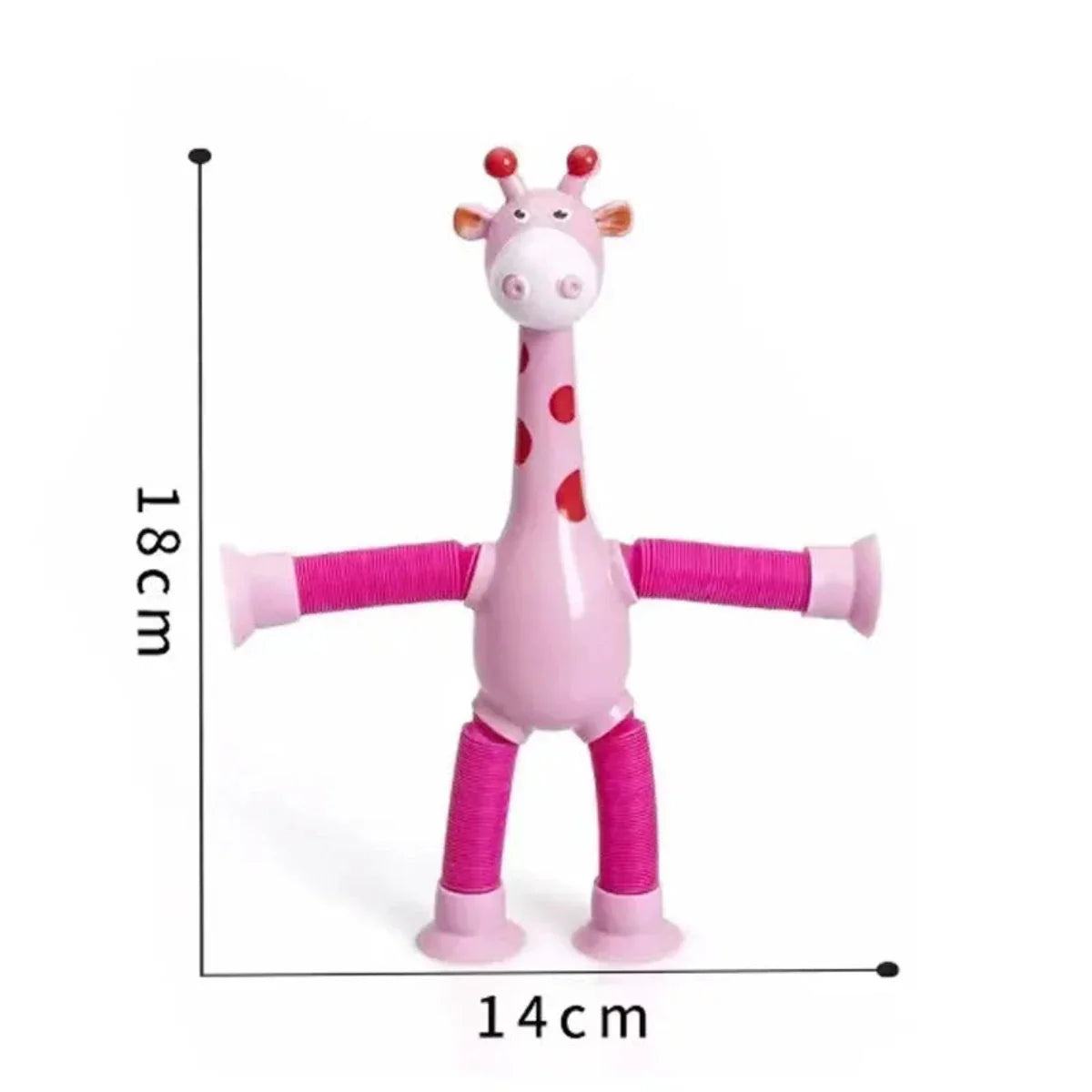 StretchyGiraffe educatief en magisch rekspeelgoed – kleurrijk en flexibel speelgoed dat de fijne motoriek, creativiteit en concentratie van kinderen stimuleert.