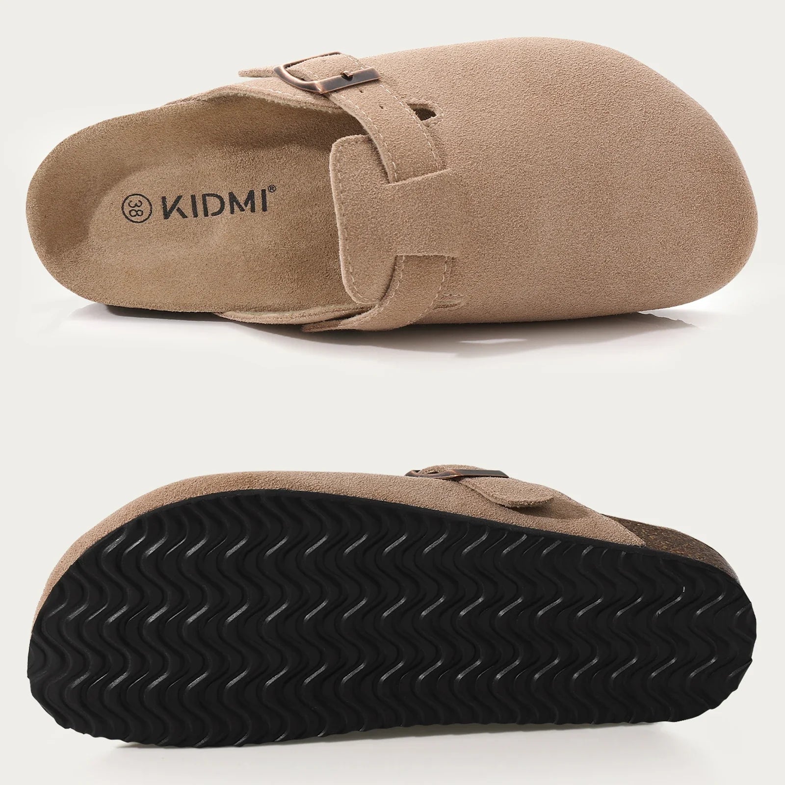 CityStride suède sandalen voor dames – comfortabele en stijlvolle zomersandalen met zachte voetbedden, perfect voor dagelijks gebruik en warme dagen.