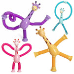 StretchyGiraffe educatief en magisch rekspeelgoed – kleurrijk en flexibel speelgoed dat de fijne motoriek, creativiteit en concentratie van kinderen stimuleert.