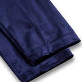 Dames Fluwelen Maxi Jurk met Lange Mouwen