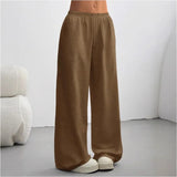 Dames Wijde Broek met Elastische Taille