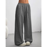 Dames Wijde Broek met Elastische Taille