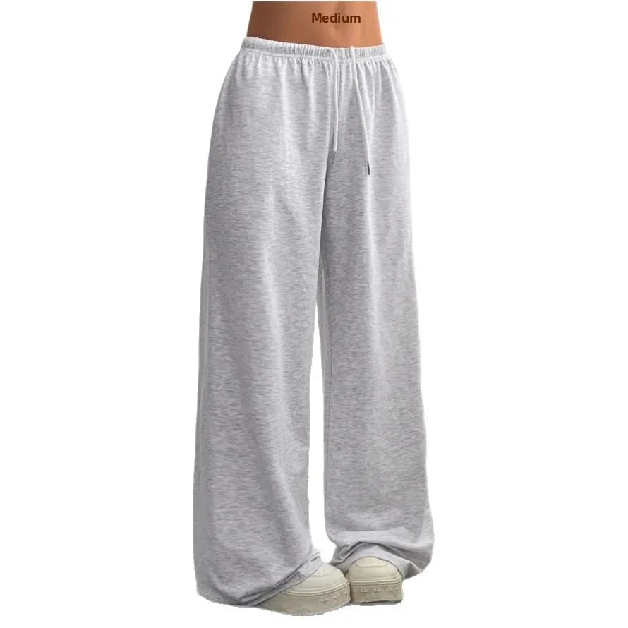 Dames Wijde Broek met Elastische Taille