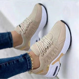 Dames Sportieve Sneakers met Vetersluiting