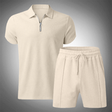Tweedelige Set met Poloshirt en Short