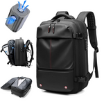 Voyager - Reisrugzak 60L – lichtgewicht en waterdichte rugzak met TSA-cijferslot, ruime inhoud en comfortabele pasvorm, ideaal voor reizen en avontuurlijke trips.