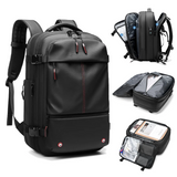 Voyager - Reisrugzak 60L – lichtgewicht en waterdichte rugzak met TSA-cijferslot, ruime inhoud en comfortabele pasvorm, ideaal voor reizen en avontuurlijke trips.