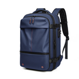 Voyager - Reisrugzak 60L – lichtgewicht en waterdichte rugzak met TSA-cijferslot, ruime inhoud en comfortabele pasvorm, ideaal voor reizen en avontuurlijke trips.