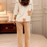 Tweedelige Pyjamaset met Hartenprint