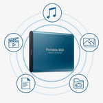 UltraDrive Externe SSD – Supersnelle en betrouwbare opslagoplossing in capaciteiten van 16TB, 8TB, 4TB, 2TB en 1TB, ideaal voor grote bestanden en snelle gegevensoverdracht.