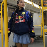 Oversized Streetwear Jas met Prints